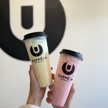 CAFFE:iN - Strawberry Milk Tea Banana Milk Tea - Coffee & Tea Near Me - Union City, California CAFFE:iN - Strawberry Milk Tea Banana Milk Tea - Coffee & Tea Near Me - Union City, California