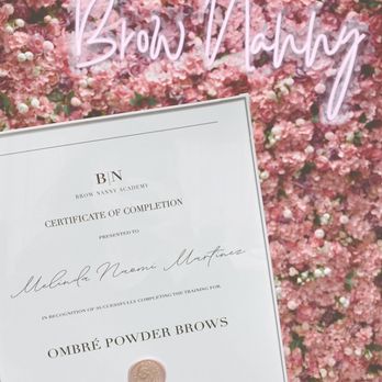 Beatitude Brows - Certified in January 2021 by Tina "brow nanny" best decision I have ever made! - Permanent Makeup Near Me