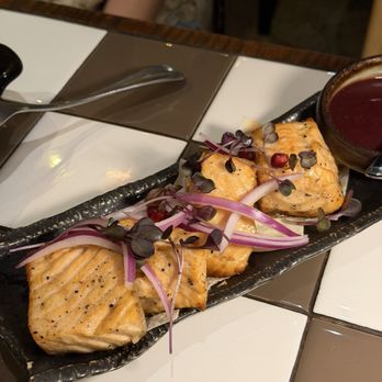 Laliko - Salmon Mtsvadi - Georgian Near Me - New York, New York Laliko - Salmon Mtsvadi - Georgian Near Me - New York, New York