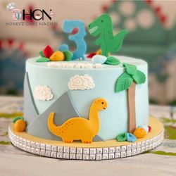 Honeyz Cake Nation - Dino theme cake