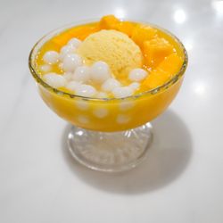 Mango Mango Dessert - Katy - A4 Mango Juice Rice Ball w. Ice Cream