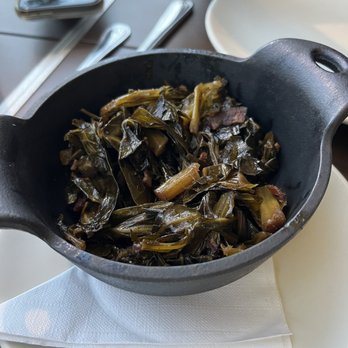 Tupelo Honey Southern Kitchen & Bar - Collards with Bacon*** - Southern Near Me - Denver, Colorado Tupelo Honey Southern Kitchen & Bar - Collards with Bacon*** - Southern Near Me - Denver, Colorado