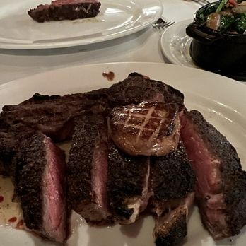 Amber Steakhouse - 24oz oz . Bon in Rib Eye with Foie Gras - Steakhouses Near Me - Brooklyn, New York