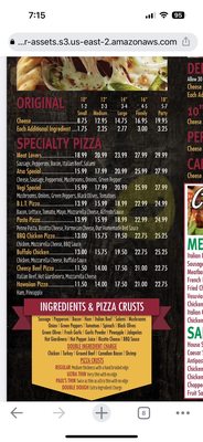 Menu photo 1 Ats-a-Nice Pizza Romeoville, IL
