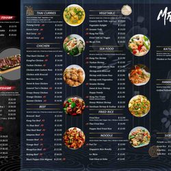 Mr Sake Sushi & Grill - Kitchen menu