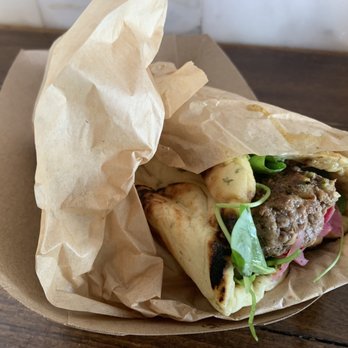 Dune - Lamb sandwich - Falafel Near Me - Los Angeles, California