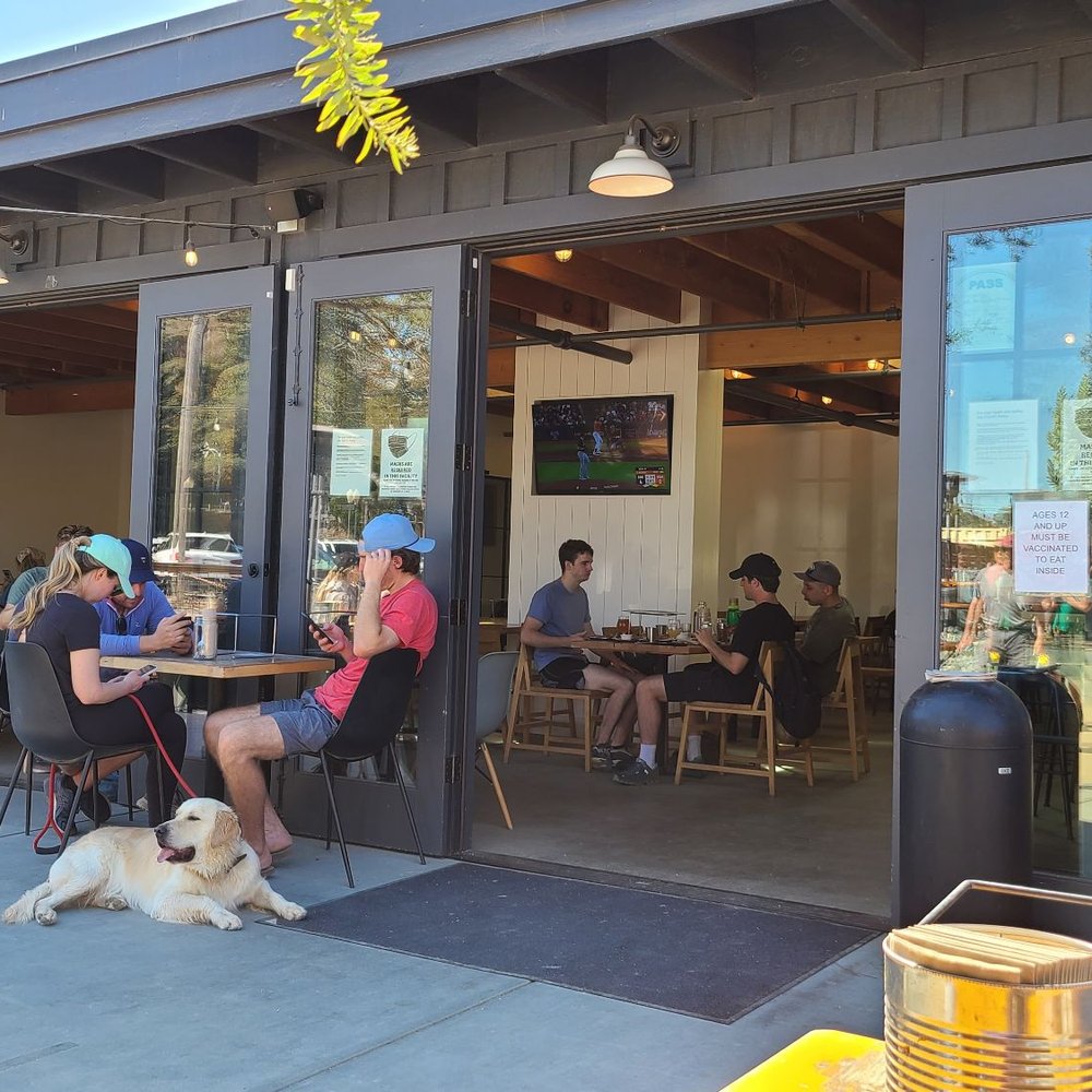 The Junction - Indoor seating with wide open doors for fresh air - Beer Gardens Near Me - Mill Valley, California The Junction - Indoor seating with wide open doors for fresh air - Beer Gardens Near Me - Mill Valley, California