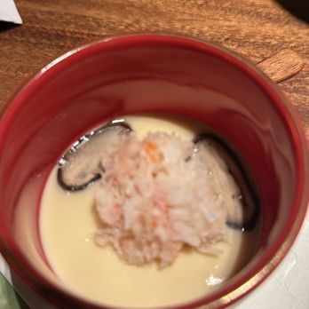 Takumi Hachi - Chawanmushi topped with crabmeat - Japanese Near Me - Dallas, Texas Takumi Hachi - Chawanmushi topped with crabmeat - Japanese Near Me - Dallas, Texas
