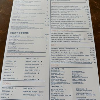Lunetta All Day - Brunch drink menu - American Near Me - Santa Monica, California Lunetta All Day - Brunch drink menu - American Near Me - Santa Monica, California