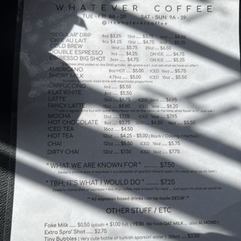 Whatever Coffee - Coffee & Tea Near Me - New Orleans, Louisiana Whatever Coffee - Coffee & Tea Near Me - New Orleans, Louisiana