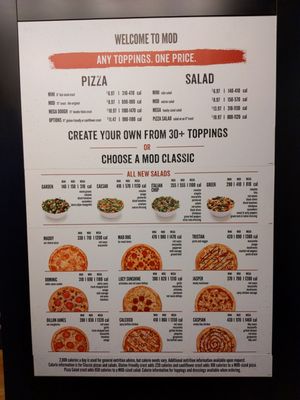 Menu photo 2 MOD Pizza Terre Haute, IN Menu photo 2 MOD Pizza Terre Haute, IN