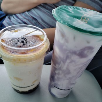 Boba Bliss - Creme brulee and Taro ube - Bubble Tea Near Me - Dublin, California Boba Bliss - Creme brulee and Taro ube - Bubble Tea Near Me - Dublin, California