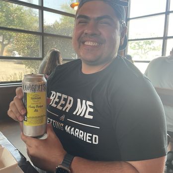 South Gate Brewing Company - Honey Badger gifted beer for the groom - American Near Me - Oakhurst, California South Gate Brewing Company - Honey Badger gifted beer for the groom - American Near Me - Oakhurst, California