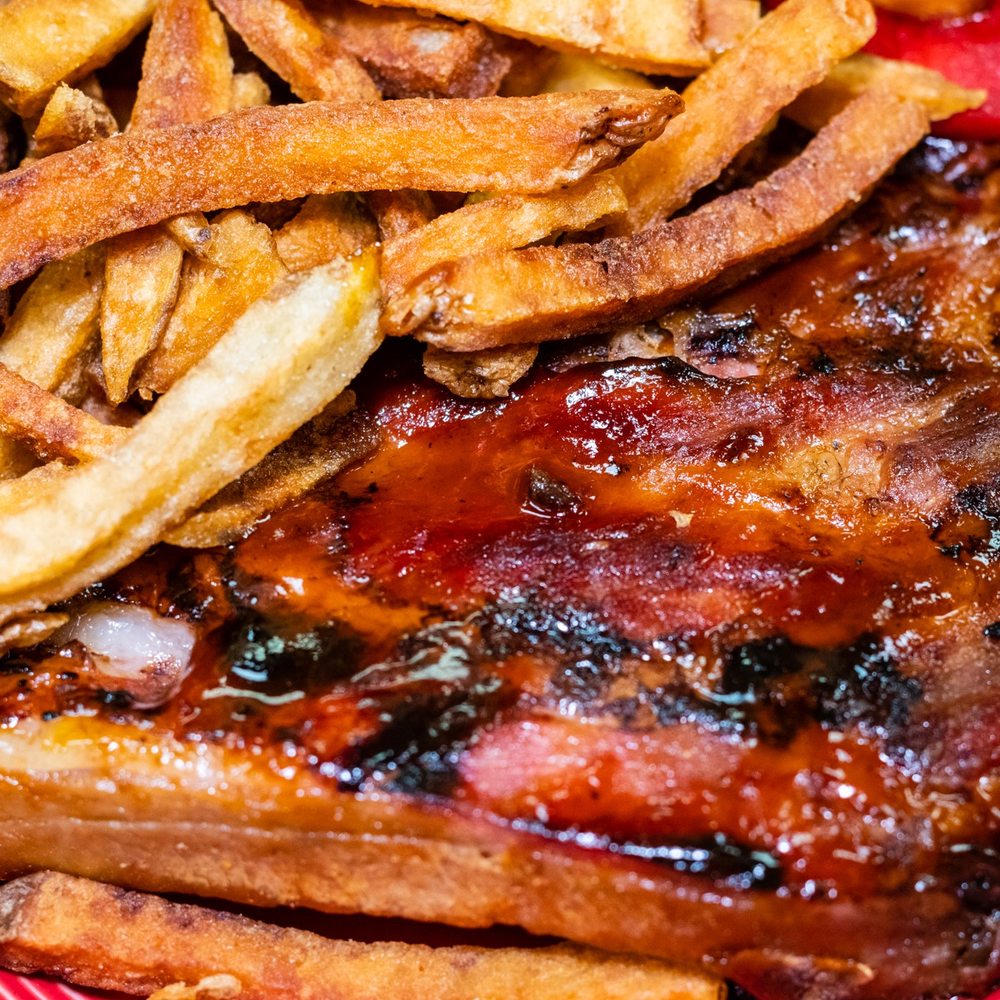 Food from Brooks' House of Bar-B-Q