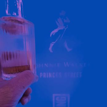 The Johnnie Walker Experience - highball in a poorly lit room - Food Tours Near Me - Edinburgh, EDH