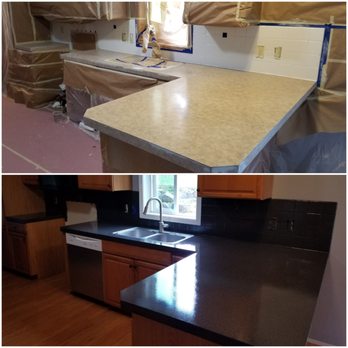 Ready Refinishing - before and after a kitchen remodel - Refinishing Services Near Me - Kalaheo, Hawaii Ready Refinishing - before and after a kitchen remodel - Refinishing Services Near Me - Kalaheo, Hawaii