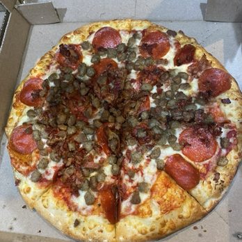 Aviator Pizza & Drafthouse - 12" Meat Almighty - Pizza Near Me - Kyle, Texas Aviator Pizza & Drafthouse - 12" Meat Almighty - Pizza Near Me - Kyle, Texas