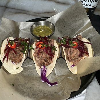Basbussa - Pulled beef tacos - Middle Eastern Near Me - Los Angeles, California Basbussa - Pulled beef tacos - Middle Eastern Near Me - Los Angeles, California