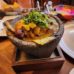 El Patio Tlaquepaque - Stayed bubbling hot until nothing left!!