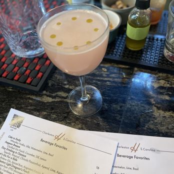 Bar at Husk - Ode to Emily - Cocktail Bars Near Me - Charleston, South Carolina