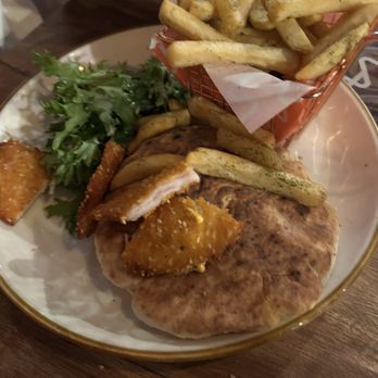 Marcel Kitchen - Chicken Schnitzel pita - Breakfast & Brunch Near Me - Montclair, New Jersey
