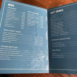 Sweet Afton Bar & Kitchen - Beer menu