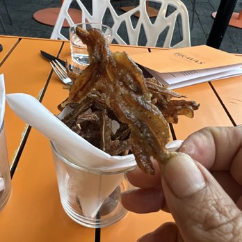 Bravas Bar de Tapas - Crispy Pig Ears Very rich and yummy - Spanish Near Me - Healdsburg, California Bravas Bar de Tapas - Crispy Pig Ears Very rich and yummy - Spanish Near Me - Healdsburg, California