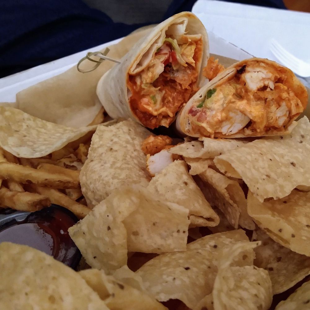 Buffalo Wild Wings - The one saving grace of this experience. The Buffalo Chicken Wrap was awesome! - Sports Bars Near Me - Grand Rapids, Michigan Buffalo Wild Wings - The one saving grace of this experience. The Buffalo Chicken Wrap was awesome! - Sports Bars Near Me - Grand Rapids, Michigan