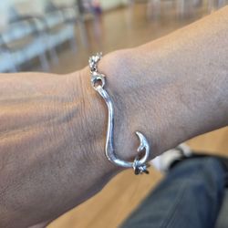 Custom bracelet made with my hook.