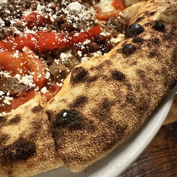 Si Cara - Way too much semolina all over the top of the pizza. - Pizza Near Me - Cambridge, Massachusetts Si Cara - Way too much semolina all over the top of the pizza. - Pizza Near Me - Cambridge, Massachusetts