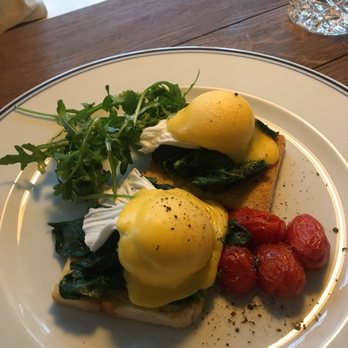 Flaming & Co. - Eggs florentine - Modern European Near Me - Warsaw, MZ