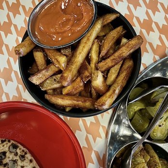Laser Wolf - Fries with Tahina Ketchup - Middle Eastern Near Me - Philadelphia, Pennsylvania