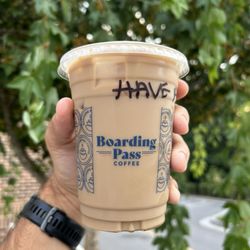 Boarding Pass Coffee - Alpharetta - Ice coffee