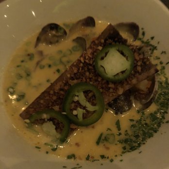 Ox - Clam chowder with bone marrow - Argentine Near Me - Portland, Oregon Ox - Clam chowder with bone marrow - Argentine Near Me - Portland, Oregon