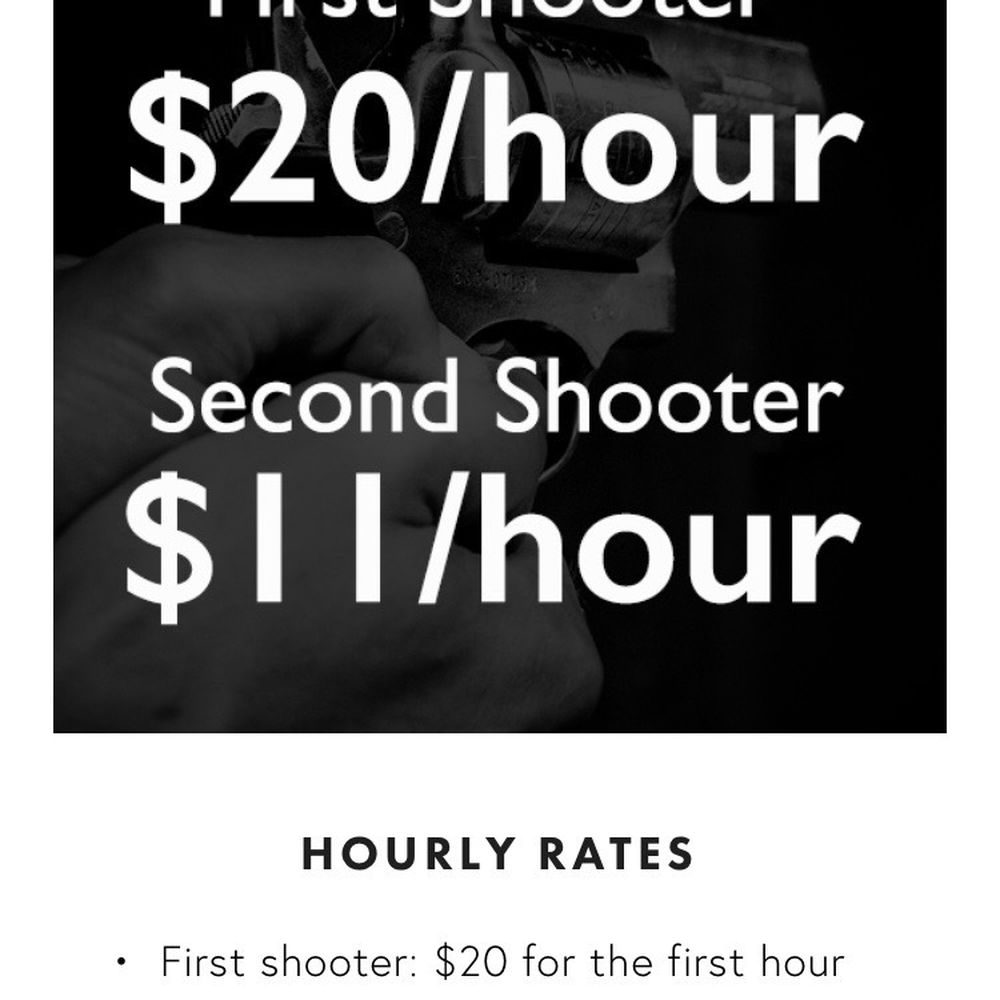 Cost to shoot directly from the website Cost to shoot directly from the website
