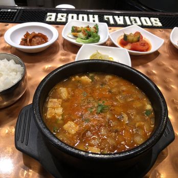 Okja K-Pub & Restaurant - Chadol Doenjang Stew - Korean Near Me - Cary, North Carolina