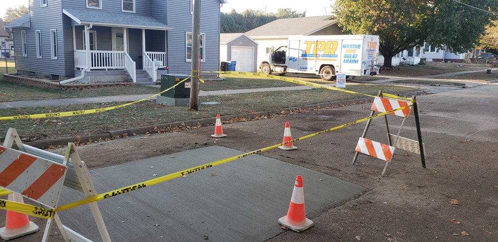 Slide of Trenchless Pipe Replacement