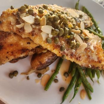 Claytons Siesta Grille - The TROUT ALMONDINE - New American Near Me - Sarasota, Florida Claytons Siesta Grille - The TROUT ALMONDINE - New American Near Me - Sarasota, Florida