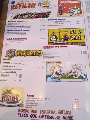 Menu photo 4 Refilon Cuidad de Mexico, DIF