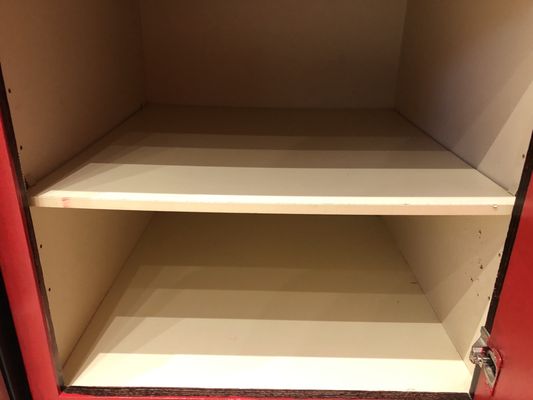 Photo of Ez Roll-Out Drawers - Las Vegas, NV, US. Before frying pans