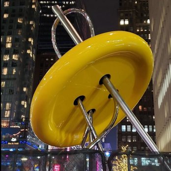 Big Button - Public Art Near Me - New York, New York Big Button - Public Art Near Me - New York, New York