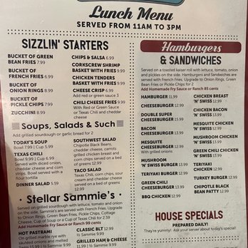 Rendezvous Diner - Current menu at the Rendezvous. - American Near Me - Greer, Arizona