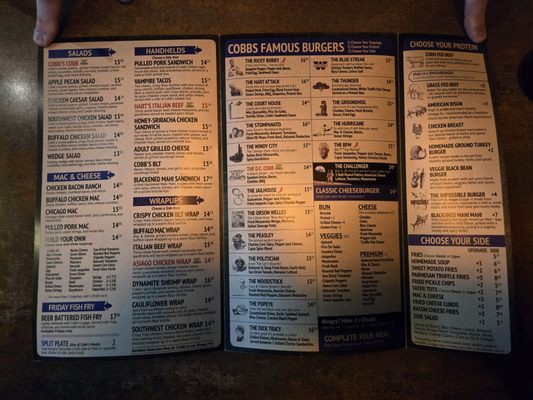 Menu photo 5 D.C. Cobb's East Dundee, IL