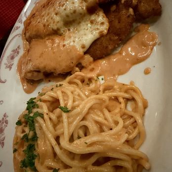 Carbonara - CHICKEN PARMIGIANA ALLA VODKA - Italian Near Me - Arlington, Virginia