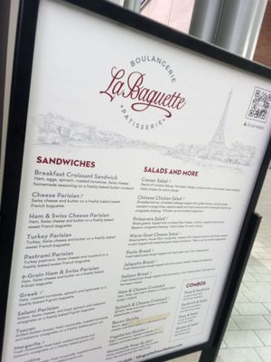 Menu photo 1 La Baguette Palo Alto, CA Menu photo 1 La Baguette Palo Alto, CA