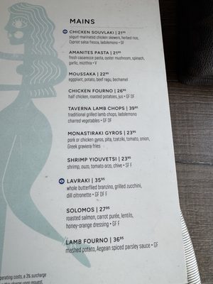 Menu photo 7 Avli River North Chicago, IL
