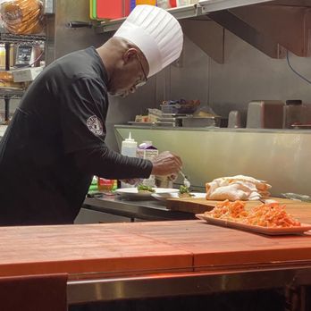 Flatiron - Chef's area right next to the table - American Near Me - Indianapolis, Indiana