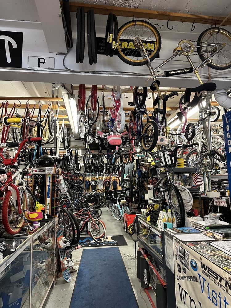 Bicycle Shop - West Newton Logo