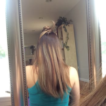 Hilights Salon - Here's what my hair looked like after my $380 'balayage/ombre' (no haircut) with Tricia: - Hair Salons Near Me - Lyndhurst, New Jersey Hilights Salon - Here's what my hair looked like after my $380 'balayage/ombre' (no haircut) with Tricia: - Hair Salons Near Me - Lyndhurst, New Jersey