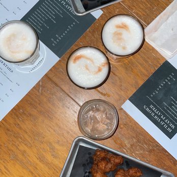 Kentucky Bourbon BBQ - Whiskey sours and hush puppies and tator tots - Barbeque Near Me - Waterloo, Ontario